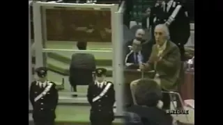 Confronto fra Tommaso Buscetta e Pippo Calò