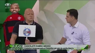 Chico Garcia é aloprado após goleada do Flamengo na Liberta