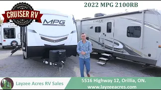 2022 Cruiser RV MPG 2100RB - Layzee Acres RV Sales