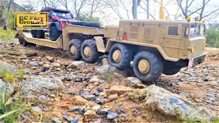 Cross RC BC8 Mammoth 8x8 Off Road Military Truck+ T247 Trailer