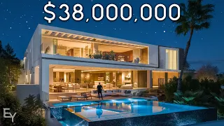 Touring a $38,000,000 BEL AIR Modern Home That Will Shock You!