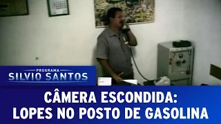 Câmera Escondida (01/05/16) - Lopes no Posto de Gasolina