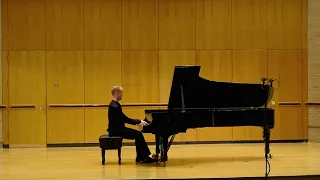 Paul McCarroll, piano - Doctoral Recital, University of Houston, Dudley Recital Hall 3/9/23