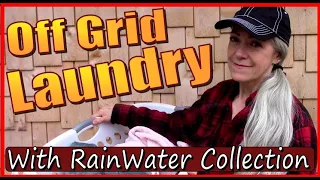 AWESOME OFF GRID LAUNDRY SYSTEM Using Rain water Collection