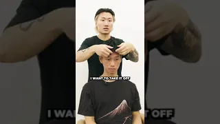 Barber Gives Advice On Straight Asian Hair #straighthair #asianhair #shorts