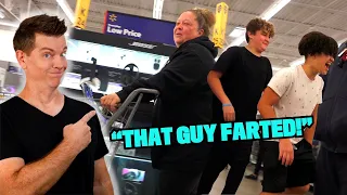 THAT GUY FARTED! - The Pooter - Farting at Walmart | Jack Vale