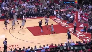 Clint Capela and his CRAZY dunk! Spurs vs Rockets