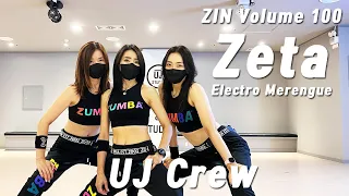 ZIN 100 / 진볼륨100 / Zeta / Electro Merengue / Zumba / 줌바 / 홈트 / UJ Crew / UJ Studio