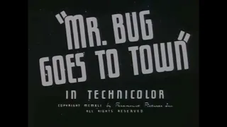 Mr. Bug Goes to Town - Playlist Title Card