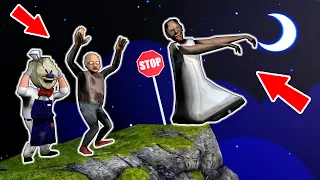 Granny Sleepwalker vs Grandpa vs Ice Scream - funny horror animation parody (p.187)