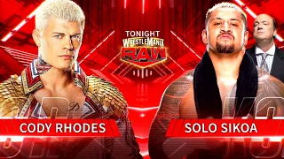 Cody Rhodes vs Solo Sikoa (Full Match Part 2/2)