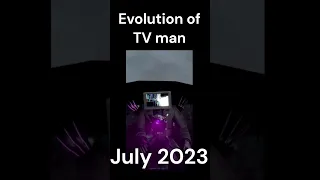 Evolution of Tv man (Giant TV MAN) #shorts #tvman #skibiditoilet  #evolution