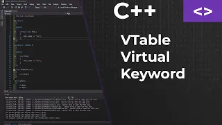 C++ Virtual Functions VTable Explanation