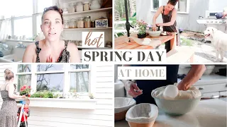 Day in the Life | Gardening with kids, flatbreads on the BBQ, slow day at home