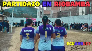 ✨🇪🇨𝗣𝗔𝗥𝗧𝗜𝗗𝗔𝗭𝗢 en LICÁN✨🇪🇨 ≛LAS VIVIS vs SUB 45≛😱🔥 ECUAVOLEY MUJERES vs HOMBRES - CHIMBORAZO 2024