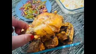 Chicken Roast In Oven at Home | How To Make KFC Style Chicken @BayashiTV_