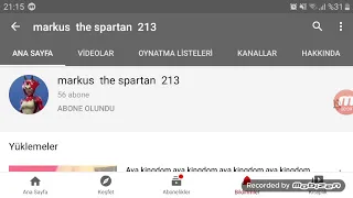 markus the spartan 213 is 10 Videos and 56 Subscribe