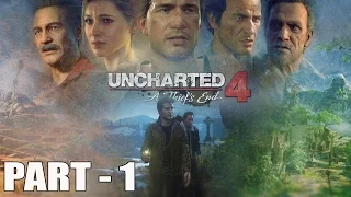 Uncharted 4 Longplay/Playthrough + Commentary Part 1 - [Uncharted 4: A Thief's End Gameplay]