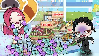 Because Of Crying, The Girl Had A Lot Of Diamonds To Buy A House| Avatar World | Pazu | Toca Boca