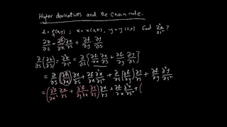 Partial derivatives - Chain rule for higher derivatives