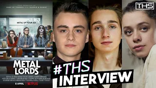 Netflix's Metal Lords -  Jaeden Martell, Isis Hainsworth, & Adrian Greensmith Interview