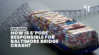 Baltimore bridge collapse: What does it mean to be a Singapore-flagged ship?