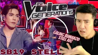 [REACTION] SB19 Coach Stell  BUMAKOD NA sa The Voice Generations Philippines |  August 27 2023