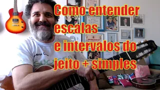 live #004 Como entender escalas e intervalos do jeito mias simples