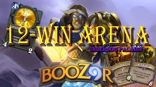 [Hearthstone] 12-Win Paladin Arena & Draft - Underdog Paladin