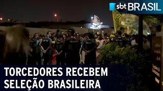 Seleção Brasileira chega ao Catar para disputar Copa do Mundo | SBT Brasil (19/11/22)