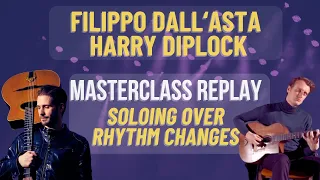 Soloing on Rhythm Changes (Gypsy Jazz) - Filippo Dall'Asta & Harry Diplock