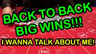 ULTIMATE TEXAS HOLD 'EM in LAS VEGAS! BACK TO BACK BIG WINS! I WANNA TALK ABOUT ME!?!