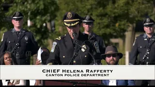 Swearing in Canton Chief of Police Helena Rafferty, 6/14/2022