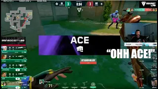 SEN Tarik REACTS to EG Boostio Getting First ACE in VCT Masters Tokyo against FUT!
