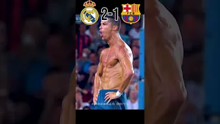 Real Madrid vs Barcelona Supercopa semi final 2017/18 #football #ronaldo #siuuuuu ⚽🔥 #shorts