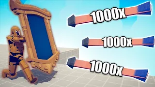 THANOS MIRROR SHIELD vs 1000x OVERPOWERED - TABS | Totally Accurate Battle Simulator 2024