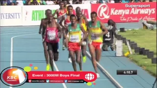 Edward Zakayo win Silver for Kenya in 3000M Race