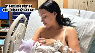 THE BIRTH OF OUR BABY BOY | Official Labor and Delivery *emotional*