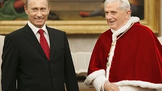 Встреча Владимира Путина с Папой Римским в Ватикане