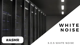 ⚪ ASMR  Server Room 💻 White noise 🎧 Data Center Fan  Sounds for Sleep