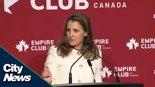 Chrystia Freeland announces $8.9B Affordability Plan