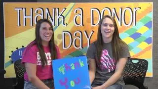 Thank a Donor Day promo