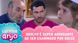 Dupce Maria examina Adolfo e ele é super frio com ela | Carinha de Anjo