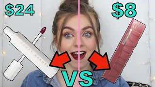 NEW Fenty Beauty Poutsicle Hydrating Lip Stain VS Maybelline Super Stay Vinyl Ink Liquid Lipcolor!