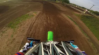 Chris at Village Creek MX night practice 4-22-2018