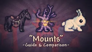 All 27 Mounts Guide & Comparison - Terraria 1.4.4.9