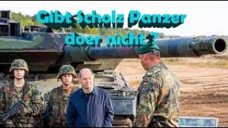 Gibt Scholz nur die 2000 Panzer für die Ukraine ? (2022) 8K