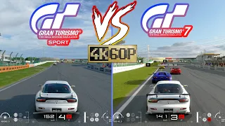 【GT7 vs GT Sport】Tsukuba Circuit | MAZDA RX 7 FD | Graphic Comparison | Gran Turismo 7【4K60P】