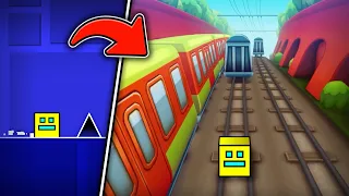 I Made Subway Surfers In Geometry Dash [4-Days Challenge]