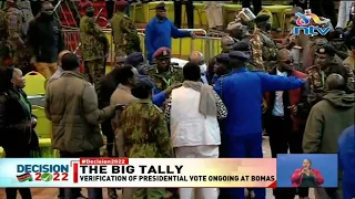 Drama ensues at the Bomas of Kenya